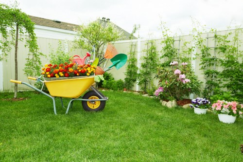 Vibrant seasonal garden at Gardeners Manor House showcasing blooming flowers