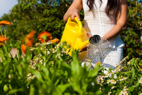 Workshop on organic gardening in a Kensal Green community event